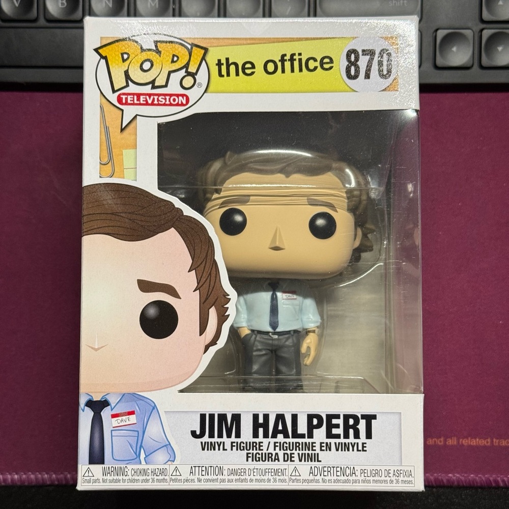 Funko The Office Jim Halpert Figure - Black and Blue